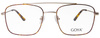 Goya G 95551 C2 - Okulary korekcyjne unisex metalowe pilotki brązowe