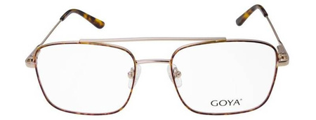 Goya G 95551 C2 - Okulary korekcyjne unisex metalowe pilotki brązowe