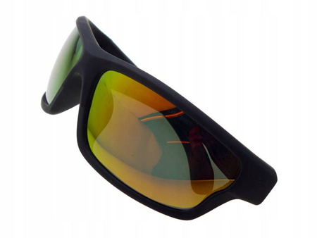 Męskie sportowe okulary przeciwsłoneczne polaryzacyjne lustrzanki POLARISS - POL 799 C