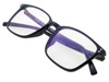 Okulary zerówki nerdy kujonki z filtrem blue light do komputera POLARISS 211 CZ TR90