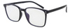 Okulary zerówki nerdy kujonki z filtrem blue light do komputera POLARISS 211 CZ TR90