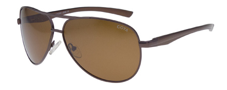 Okulary przeciwsłoneczne polaryzacyjne dla kierowców GOYA - G 199 BR aluminium