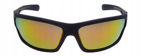 Męskie sportowe okulary przeciwsłoneczne polaryzacyjne lustrzanki POLARISS - POL 799 C