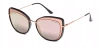 SOLANO SS 10393 B - damskie okulary przeciwsłoneczne kocie różowe