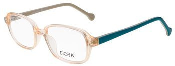 Goya G 93305 C3 - Korekcyjne okulary dziecięce prostokątne różowym