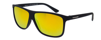 Męskie okulary przeciwsłoneczne polaryzacyjne nerdy lustrzanki DESSOTO - DES 400 P