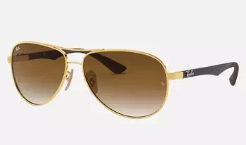 Okulary przeciwsłoneczne RAY-BAN  CARBON FIBRE RB8313 001/51 r. 58