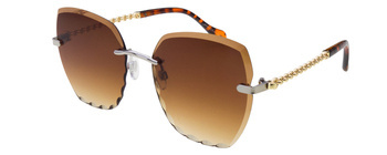 Damskie okulary przeciwsłoneczne JOKER - JR 4505 BR