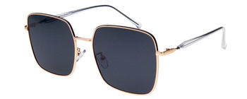 Damskie duże okulary przeciwsłoneczne polaryzacyjne GOYA - G CP3717 CZ