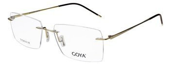 Goya G 96303 C1 - Męskie korekcyjne okulary metalowe brązowe