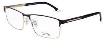 Goya G 95541 C1 - Męskie okulary korekcyjne prostokątne metalowe czarne