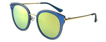 Okulary przeciwsłoneczne lustrzanki z filtrem polaryzacyjnym i UV400 kocie oczy Goya G 58125 N