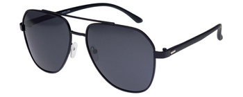 Okulary przeciwsłoneczne polaryzacyjne aviator POLARISS POL 1006 CZ