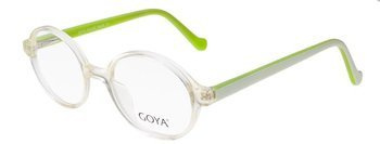 Goya G 93304 C2 - dziecięce okrągłe okulary korekcyjne białe