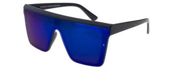 Niebieskie okulary przeciwsłoneczne polaryzacyjne lustrzanki nerdy POLARISS POL 910 N