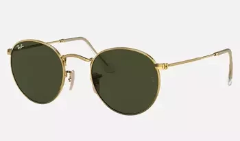 Okulary przeciwsłoneczne RAY-BAN ROUND METAL RB 3447 001