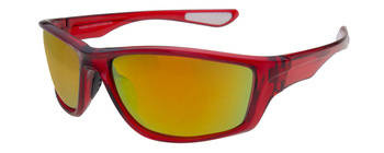 Męskie okulary przeciwsłoneczne polaryzacyjne dla sportowców lustrzanki POLARISS POL 946 C