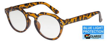Damskie okulary z filtrem blue light do komputera POLARISS - POL 214 ZX