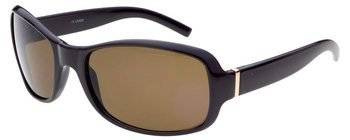 Dessoto 334 BR - Damskie okulary przeciwsłoneczne polaryzacyjne brązowe