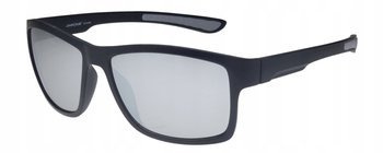 Sportowe okulary przeciwsłoneczne srebrne lustrzanki JOKER - JS 470 S