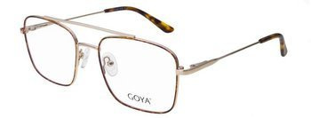 Goya G 95551 C2 - Okulary korekcyjne unisex metalowe pilotki brązowe