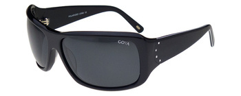 Czarne damskie okulary przeciwsłoneczne z filtrem polaryzacyjnym - Goya G 172 CZ