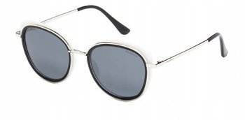 SOLANO SS 10391 C - damskie okulary przeciwsłoneczne kocie czarne