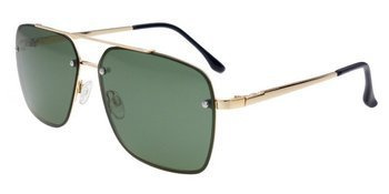 Goya G1904 C2 - Okulary przeciwsłoneczne unisex metalowe zielone