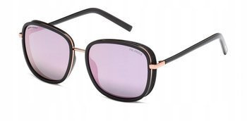 SOLANO SS 10350 C - damskie okulary przeciwsłoneczne kwadratowe różowe