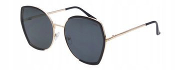 Damskie okulary przeciwsłoneczne duże muchy JOKER  - JR 4422 CZ