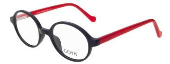 Goya G 93304 C1 - Dziecięce okrągłe okulary korekcyjne czerwone