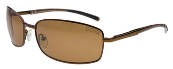 Męskie okulary przeciwsłoneczne polaryzacyjne dla kierowców GOYA - G 157 BR