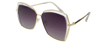 Damskie okulary przeciwsłoneczne polaryzacyjne muchy czarne DESSOTO - DES 394 CZ