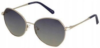 SOLANO SS 10374 C - męskie okulary przeciwsłoneczne okrągłe szare