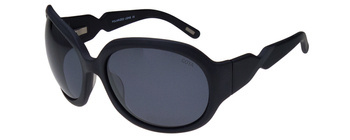 Goya G 182 CZ - czarne okulary przeciwsłoneczne z filtrem polaryzacyjnym duże muchy