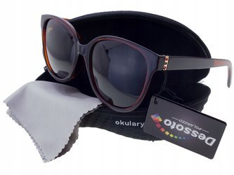Okulary przeciwsłoneczne polaryzacyjne kocie DESSOTO - DES 353 BR