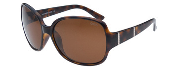 Goya G 195 ZX - Brązowe bursztyn okulary przeciwsłoneczne muchy duże z filtrem polaryzacyjnym