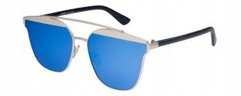 Niebieskie damskie okulary przeciwsłoneczne nerdy JOKER - JR 4100 N