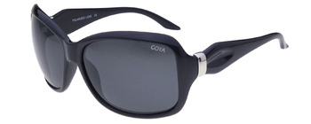 Goya G 190 CZ - Czarne okulary przeciwsłoneczne muchy z filtrem polaryzacyjnym