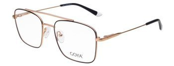 Goya G 95551 C1 - Okulary korekcyjne unisex metalowe pilotki czarne